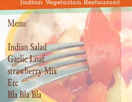 #1 untuk Flyer Design for a small Indian cuisine restaurant oleh patriciaferrao