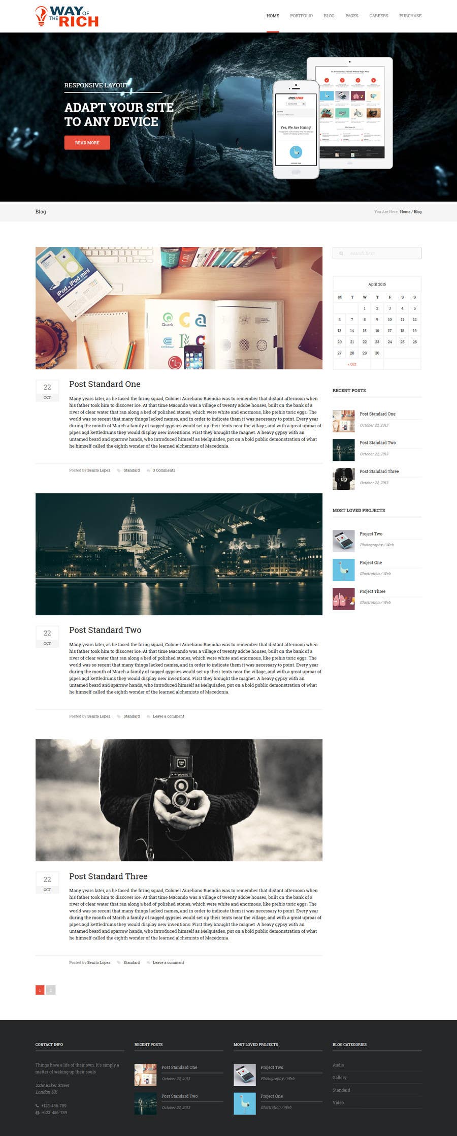 Contest Entry #35 for                                                 Create and implement a Wordpress Template for a Blog/Podcast website
                                            