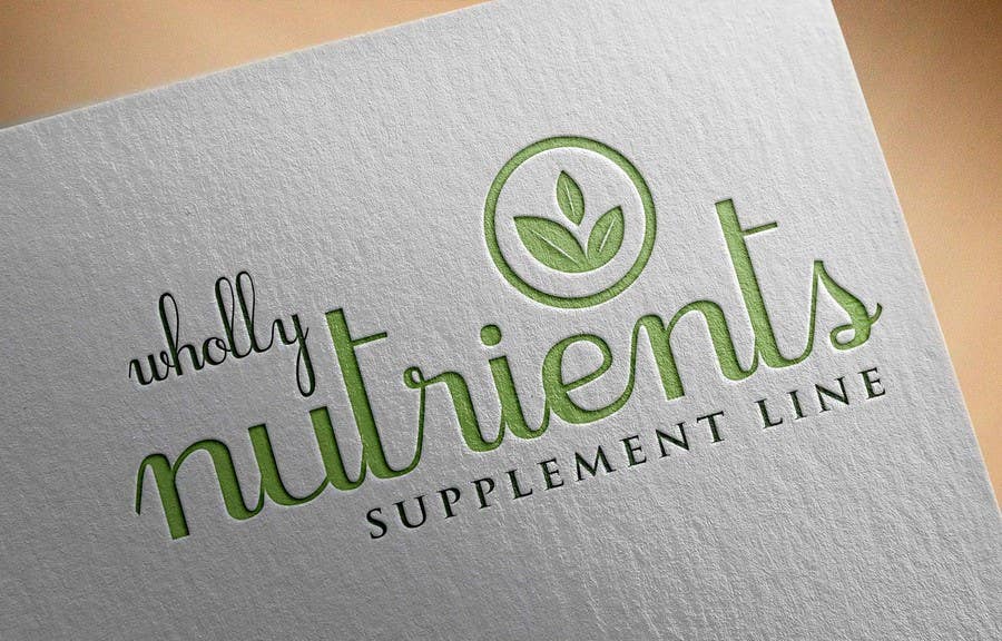 Penyertaan Peraduan #308 untuk                                                 Design a Logo for a Wholly Nutrients supplement line
                                            