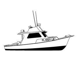 #20 per Line Drawing Of Boat da imrananis316