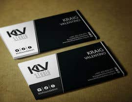 #190 για Design some Business Cards for KLV Studio από sixthsensebd