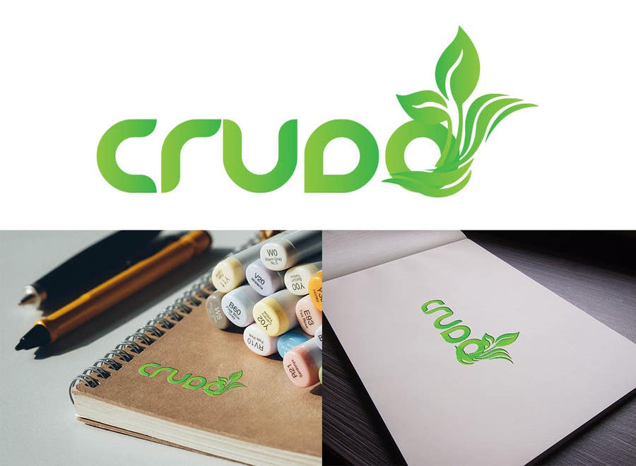 Penyertaan Peraduan #157 untuk                                                 Design a Logo for Crudo
                                            