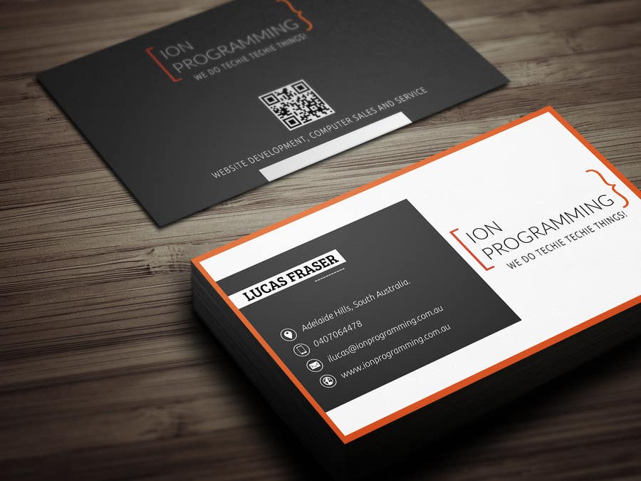 
                                                                                                                        Contest Entry #                                            9
                                         for                                             Design some Business Cards for Ion Programming
                                        