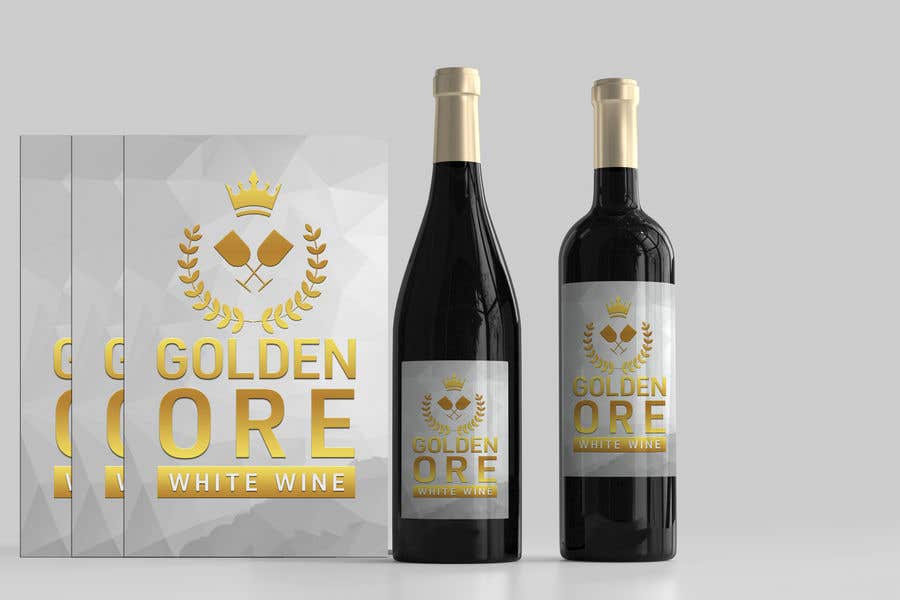 Konkurrenceindlæg #747 for                                                 Golden Ore Wine Label
                                            