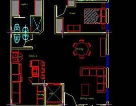 #17 สำหรับ Floor plan for 3bhk home โดย Sheila27