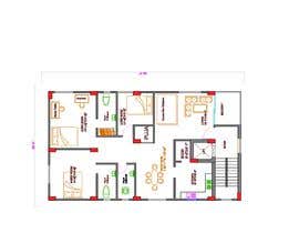 #24 สำหรับ Floor plan for 3bhk home โดย EKRAMUL825