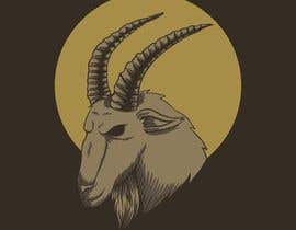 #45 ， Cool laid back goat head 来自 maazabdullah696