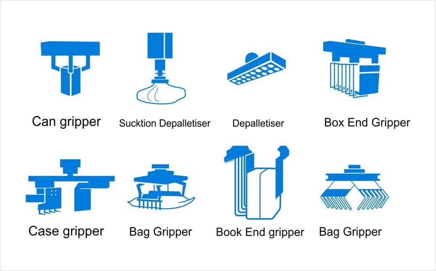 Contest Entry #5 for                                                 Design some Icons for robotic machinery implements
                                            