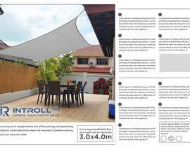 #15 pentru Design a product 1 page for Sun Shade Sail. de către webbymastro
