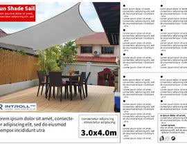 #31 pentru Design a product 1 page for Sun Shade Sail. de către suryakantdhindle