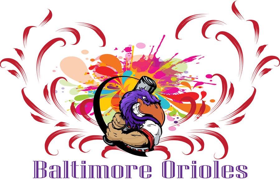 
                                                                                                            Penyertaan Peraduan #                                        4
                                     untuk                                         Baltimore Orioles Custom T-shirt design
                                    