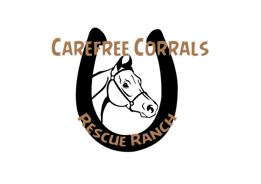 Penyertaan Peraduan #3 untuk                                                 Logo Design for Carefree Corrals, a non-profit horse rescue.
                                            
