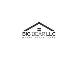 Nro 182 kilpailuun Logo Creation for Big Bear LLC. Metal Structures. käyttäjältä designhunter007