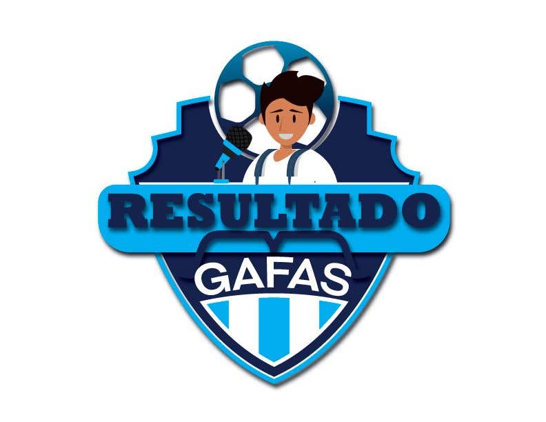 Tävlingsbidrag #36 för                                                 Diseño Logo programa futbol Resultado Gafas
                                            