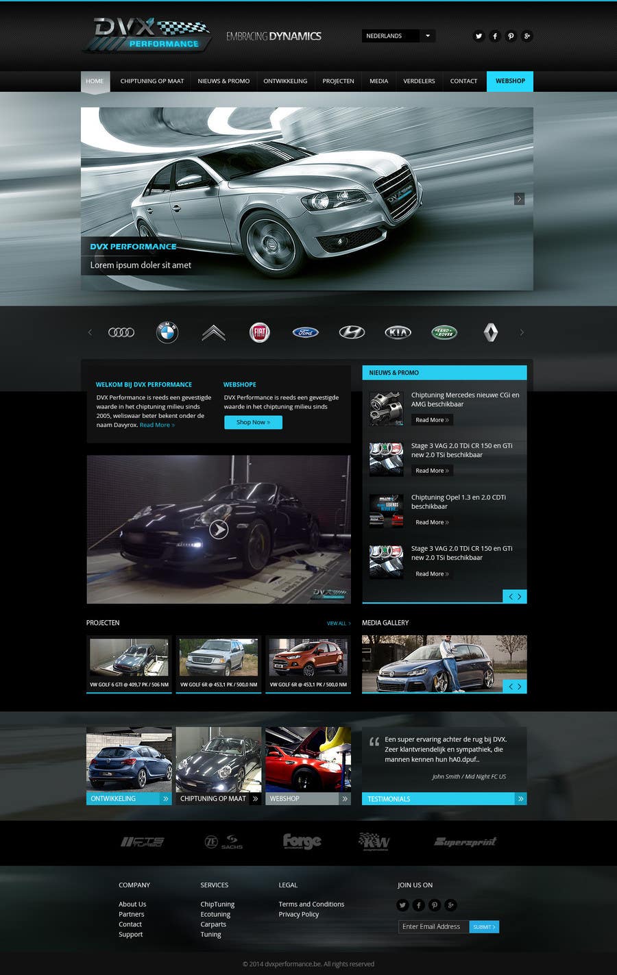 Contest Entry #75 for                                                 Design a Website Mockup for a (chip)Tuning company
                                            