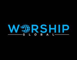 #151 for logo for worship.global af sharminnaharm