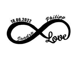 #168 para We are looking for a Wedding Logo. Date is the 18th of June 2022. Our Names are Sandra and Philipp. Both names and the date should be in the logo. We need the logo for our homepage and also for the invitations etc. por Nillsami