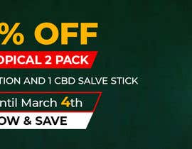 #66 for CBD Topical 2 Pack Sale Banner for Eden&#039;s Herbals by dgrmehedihasan