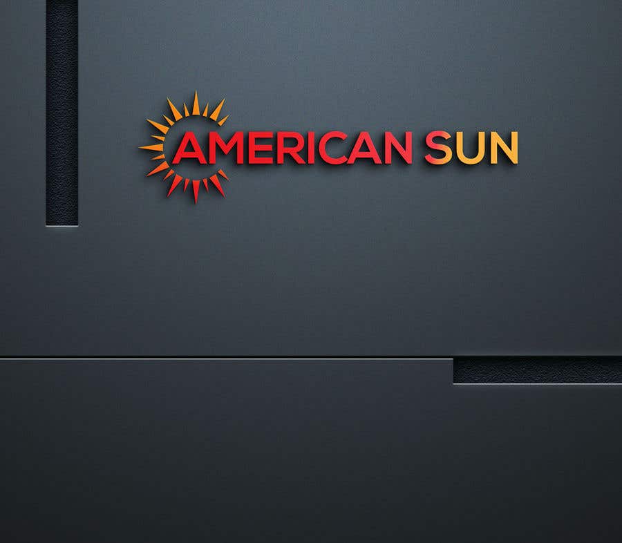 Wettbewerbs Eintrag #105 für                                                 AMERICAN SUN logo design
                                            