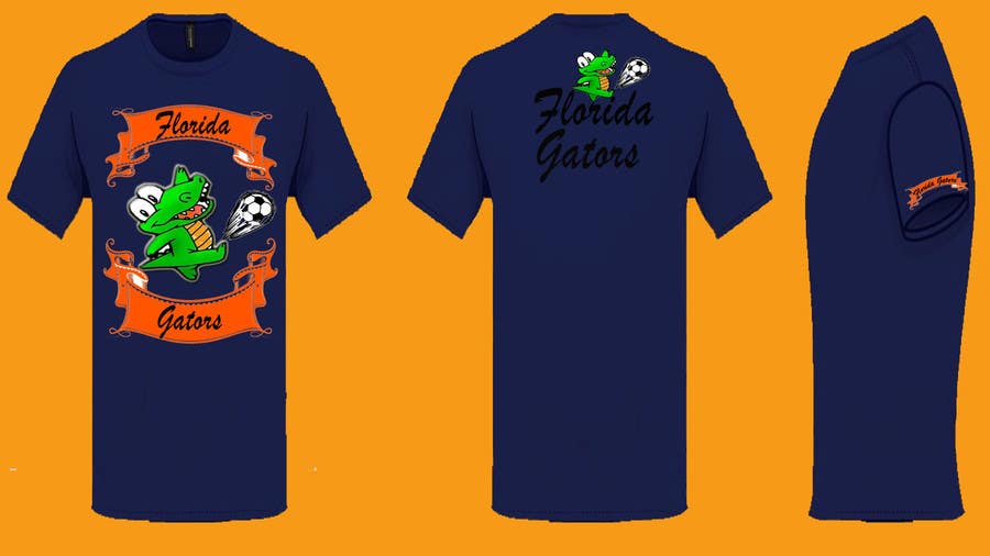 ผลงานการประกวด #4 สำหรับ                                                 Design a T-Shirt for ( Florida Gator Football )
                                            