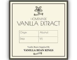 #87 for Design a Sticker (for Vanilla Extract) by akibmilon