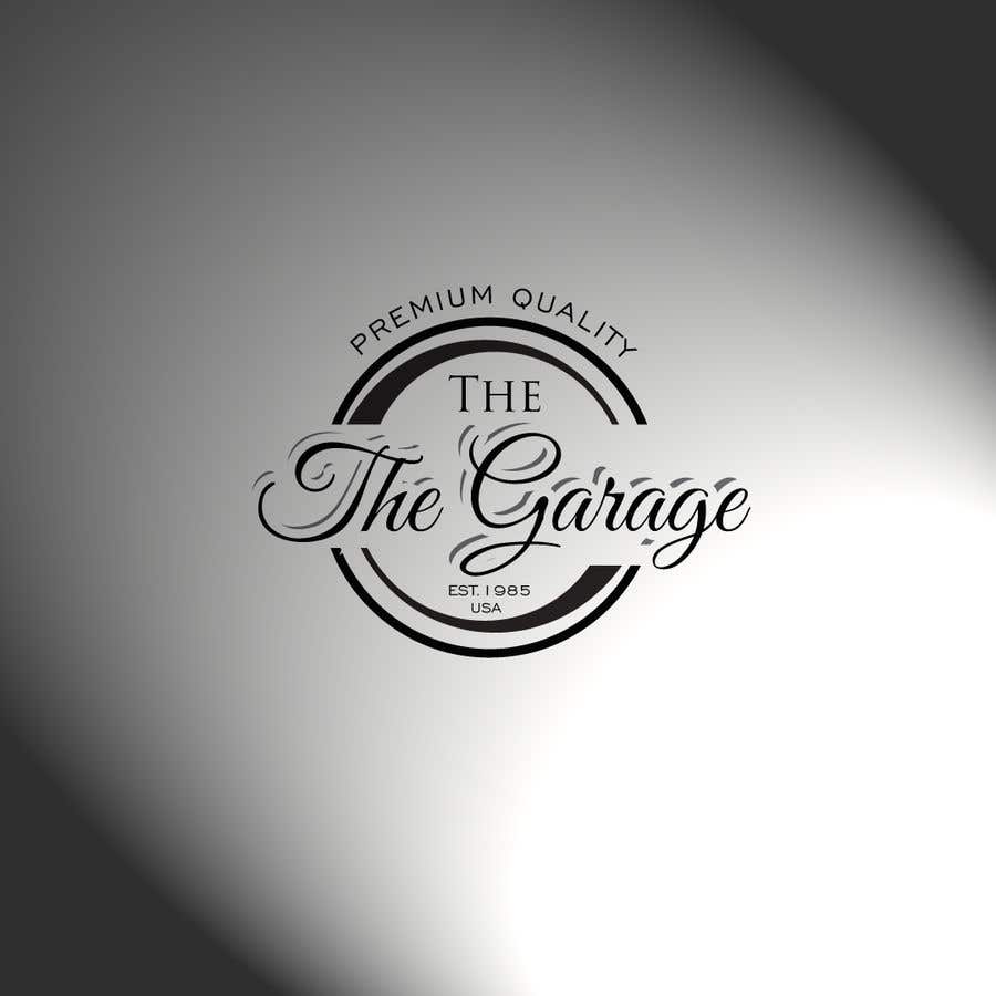 Intrarea #203 pentru concursul „                                                Vintage Logo.  Name: “The Garage” / Est. 1985 Premium Quality/  NJ,USA          Use vintage retro font and create a sharp logo logo inside a shape as shown. Let’s see what we can do.
                                            ”