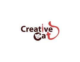 #43 untuk Creative Logo for Creative cat oleh ishtiaqbappy