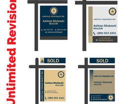 #21 for real estate listing sign design by Asadul724