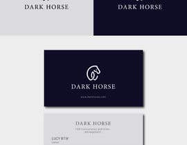 #314 para Dark Horse Logo and Business Card de masudislamtari12