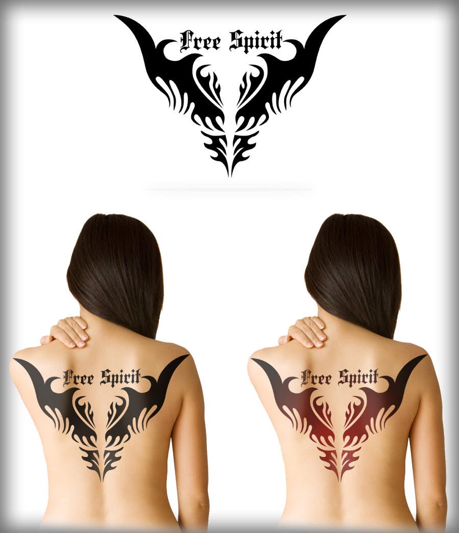 Proposition n°58 du concours                                                 Free Spirit tattoo design
                                            