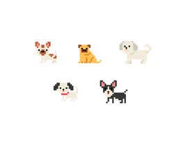 #80 cho Design me some pixel dogs bởi TheRealraj