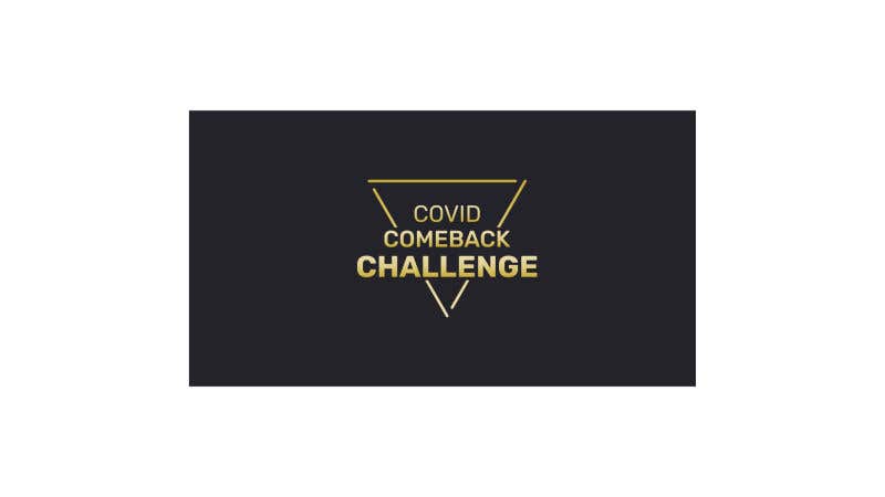 Penyertaan Peraduan #74 untuk                                                 Design A 'Covid Comeback Challenge' Text Graphic
                                            