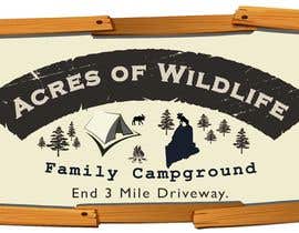 #43 za Acres of wildlife campground sign od nazmallick
