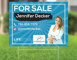 Číslo 28 pro uživatele Jennifer Decker - FOR SALE Sign od uživatele shohelhasan01