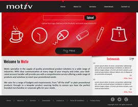 Nro 31 kilpailuun Website Design scheme/home page for Motiv käyttäjältä priyakkl