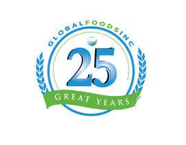 #77 para 25 Great Years Logo de zainashfaq8