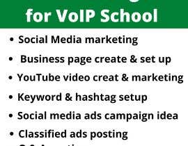 #1 for Marketing Assistant for VoIP School - 07/04/2021 13:29 EDT by freelancernissa8