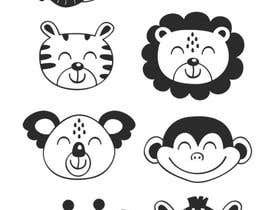 Nro 21 kilpailuun Design jungle/zoo icons &amp; illustrations for our new kindergarten website käyttäjältä Adnan6465