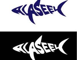#6 for The name “ALASEEL” to be the boat logo shaped as shark by tefilarechi