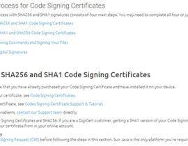 #2 para Firma Electrónica SH256 EV Code Sign  a través de CMD de Global Sign de mehmoodfaisal61