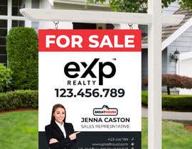 #87 for Graphic Designer Needed for Realtor For Sale Yard Sign by limoncse1