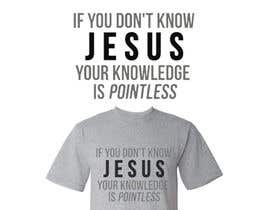 #3 for Design a T-Shirt for Knowing Jesus by sghd900iii