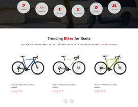 Nro 23 kilpailuun Redesign me a bike rental website käyttäjältä adixsoft