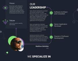 #78 pentru About Us / Our Leadership Page &amp; Graphic Design - Expanse Services Software Development de către designera21