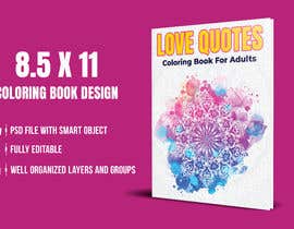 #64 for Coloring Book Design Front &amp; Back 8.5x11 by TheCloudDigital