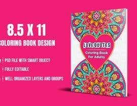 #66 for Coloring Book Design Front &amp; Back 8.5x11 by TheCloudDigital