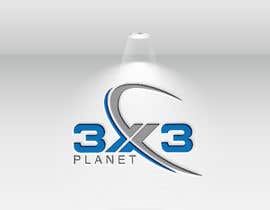 #91 for Logo for 3X3 Planet, international street-basketball magazine by ab9279595