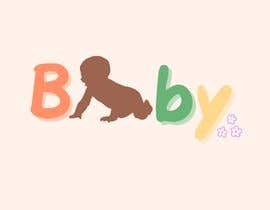 #42 para Baby product logo design por sabrin4