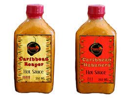 #71 for 2 x Hot Sauce bottle full back and front labels (Very similar labels) by bobfilderman
