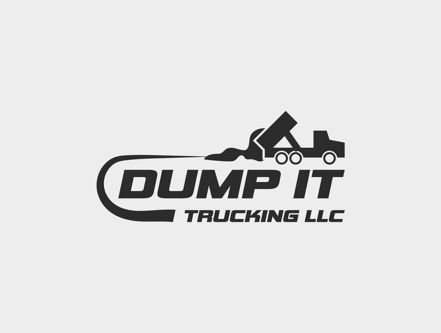 Intrarea #914 pentru concursul „                                                Logo Design for my Trucking Business ( Dump It Trucking LLC )
                                            ”